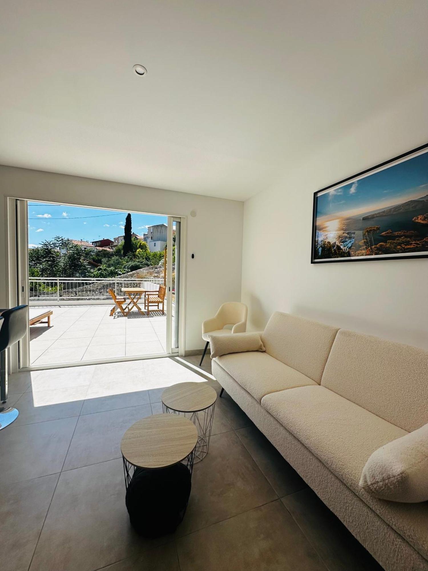 Villa Les Luxueuses Terrasses Du Roucas à Marseille Extérieur photo